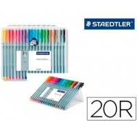 ESTUCHE 20 PIEZAS TRIPLUS FINELINER 334 (14+6 DE REGALO) SURTIDAS STAEDTLER 334 SB20P3 (Espera 4 dias)